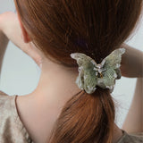 Spring Mountain Butterfly Hair Scrunchie