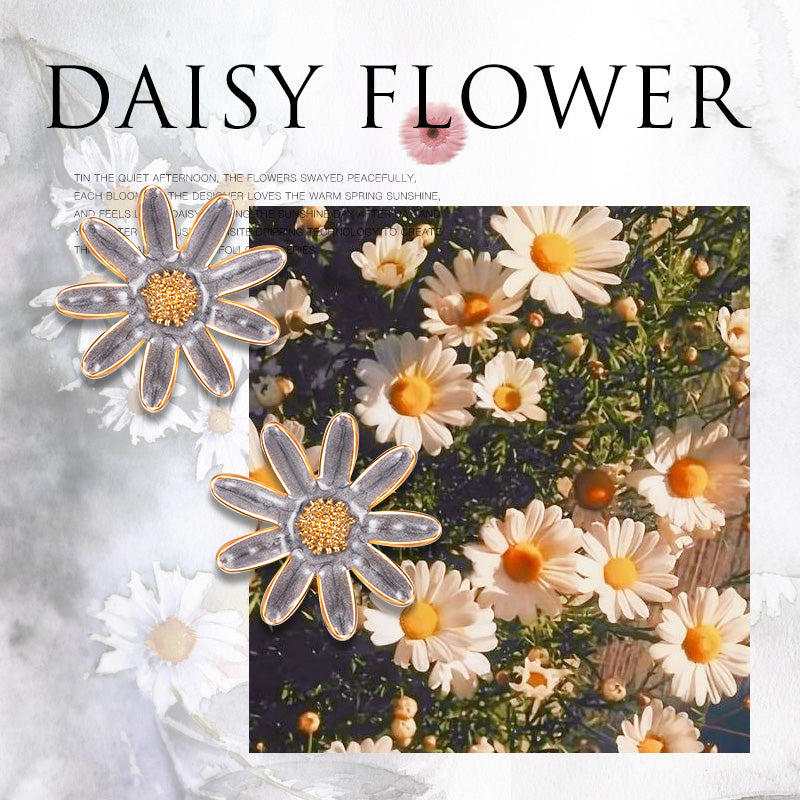 Daisy Flower Earrings