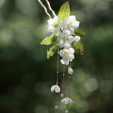 Plum Blossom U-shaped Tassel Hair Stick