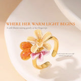 Pear Blossom Glow Ring