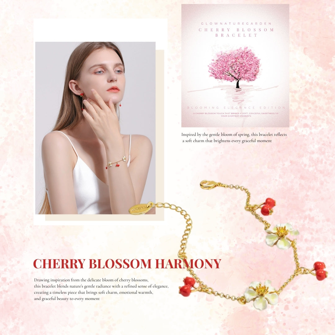Cherry Blossom Bracelet