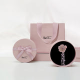 Blossom Glow Rosy Crystal Brooch