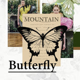 Spring Mountain Butterfly Hair Pin