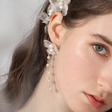 Pearlwing Butterfly Queen Earrings