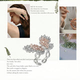 Contour Wing Crystal Ring