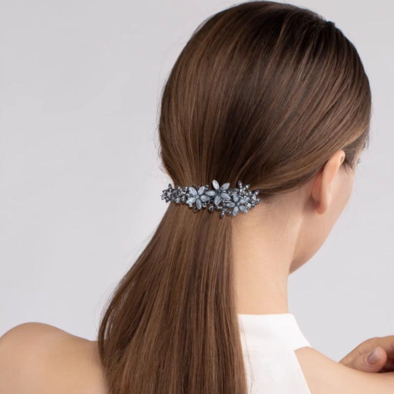 Diamond Blossom Hair Pin