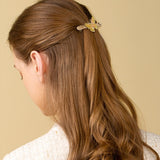 Golden Glow Butterfly Hair Pin