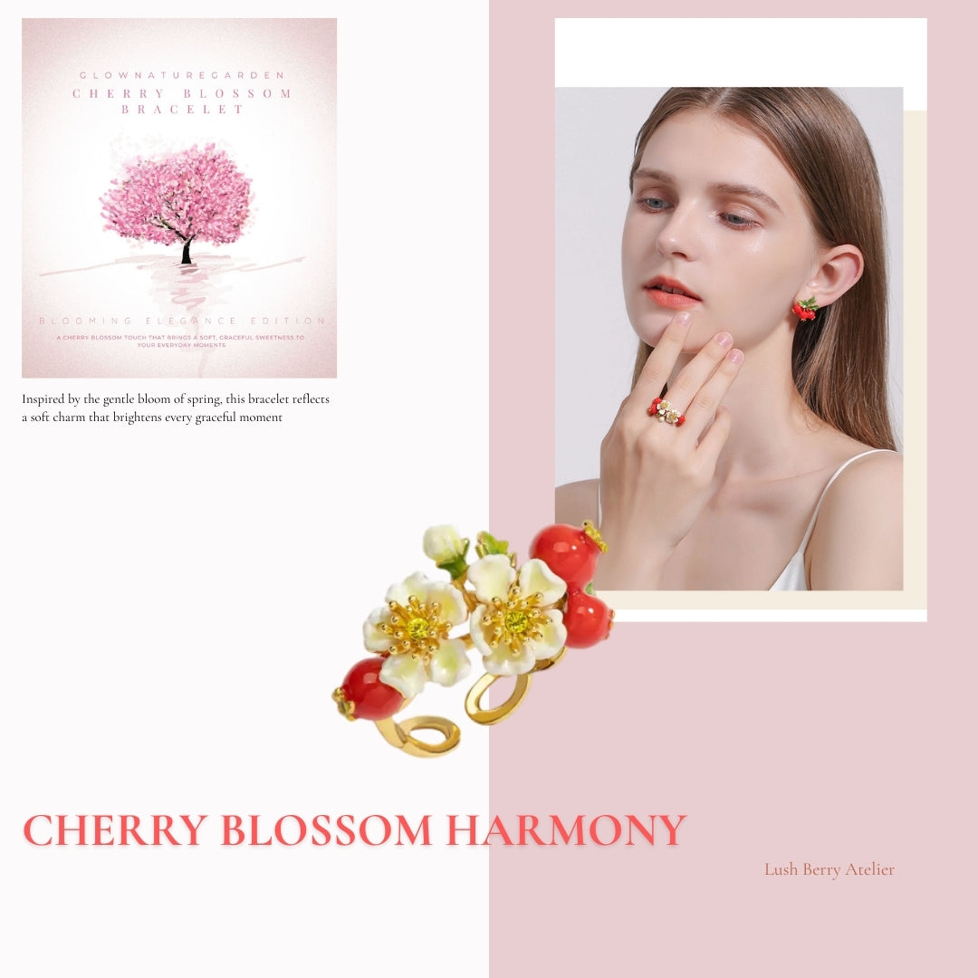 Cherry Blossom Petal Ring