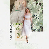 Glittering Bloom Tapestry Barrette