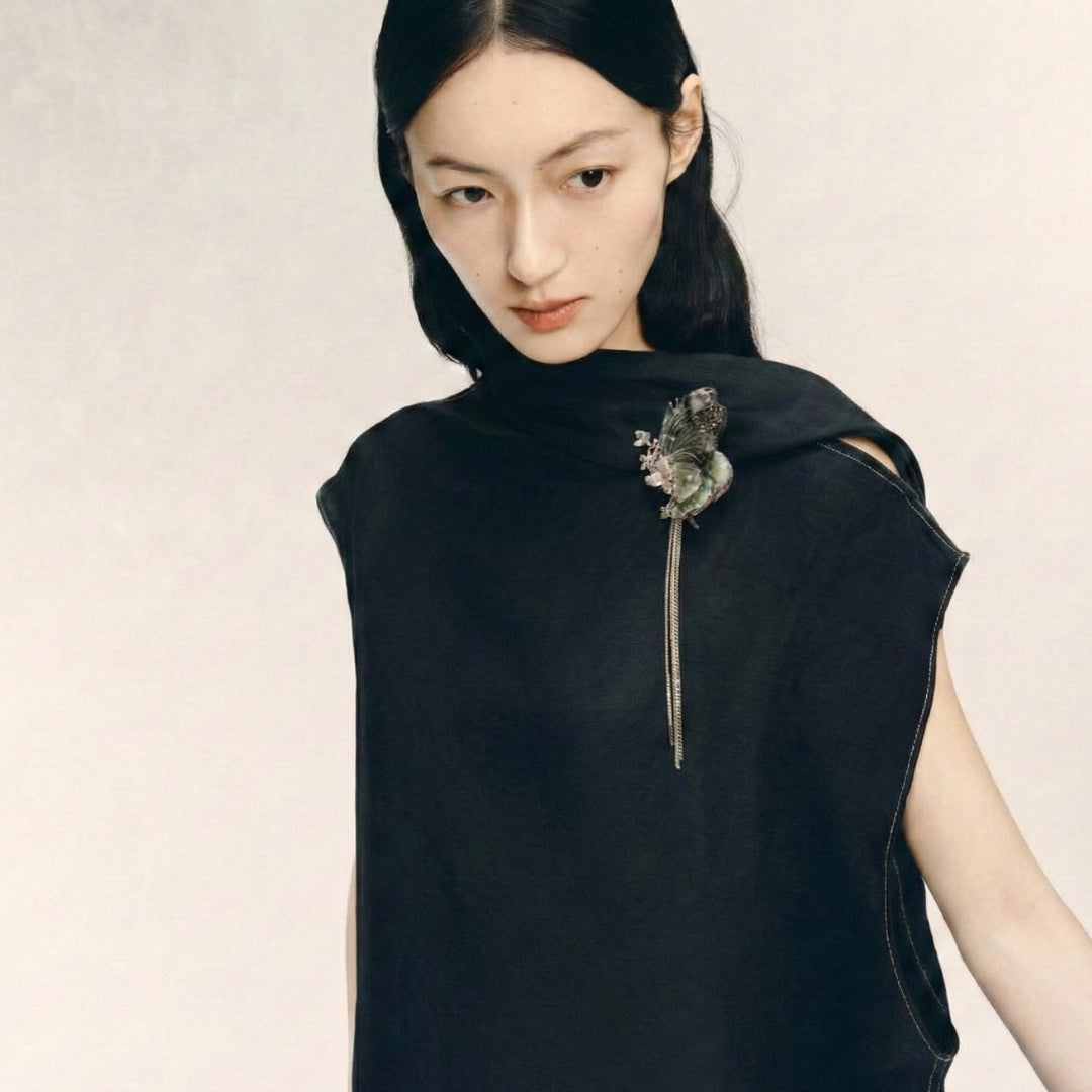 Atelier Wing Tassel Brooch