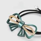 Playful Ribbon Butterfly Hair Tie