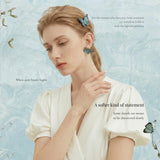 Jardin Gleam Petite Butterfly Earrings