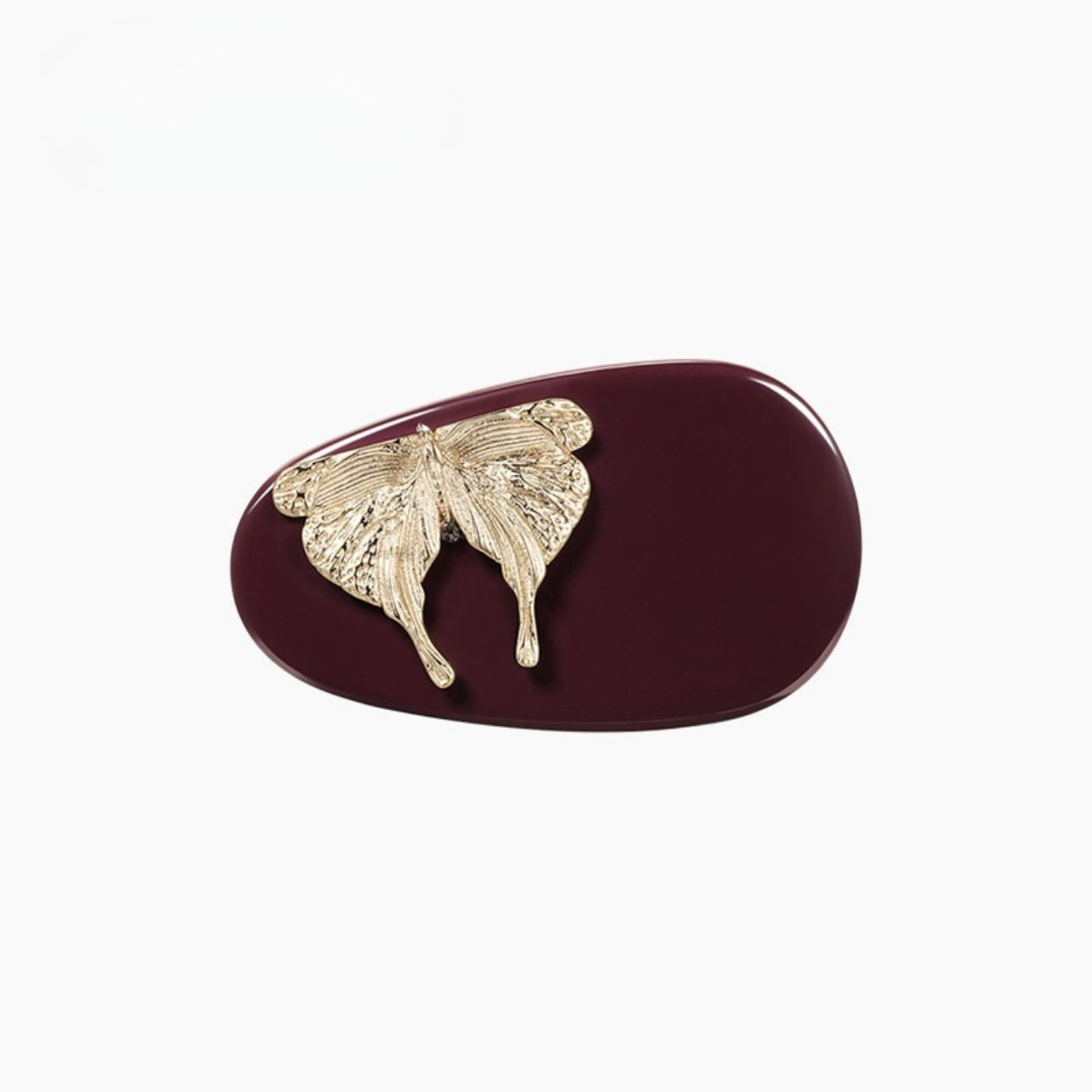 Aureate Drift Butterfly Clip