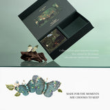 Jardin Gleam Butterfly Vine Hair Pin