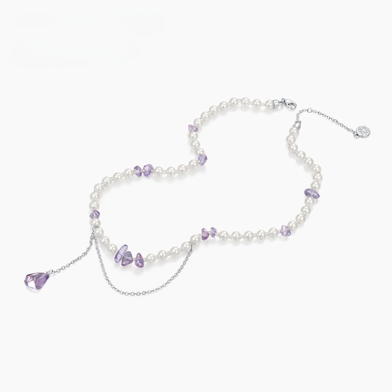 Ocean Dewtrail Pearl Necklace
