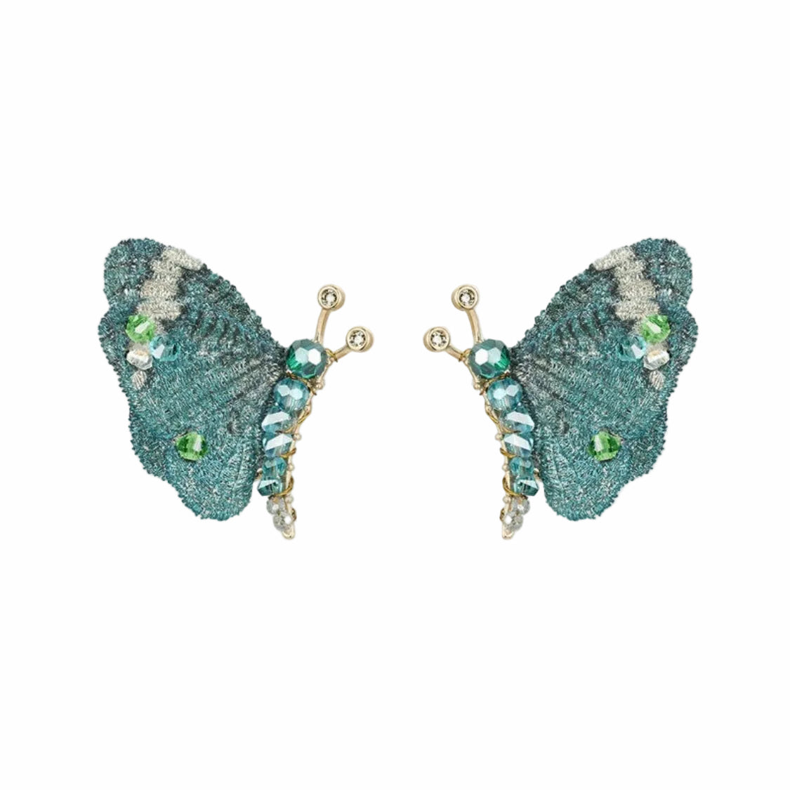 Jardin Gleam Petite Butterfly Earrings