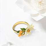 Kumquat & Blossom Ring