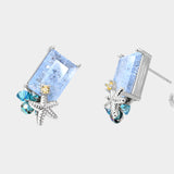 Blue Coastlight Earrings
