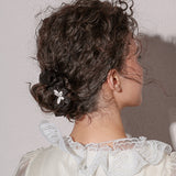 Butterfly Noir Mesh Hair Scrunchie