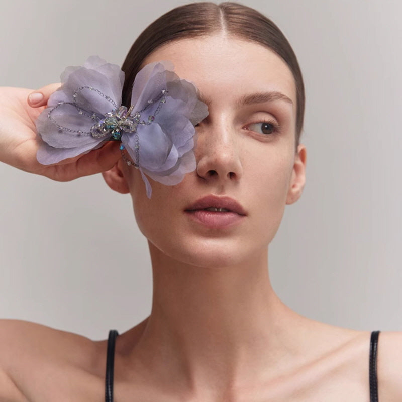 Lavender Petal Whisper Hair Pin
