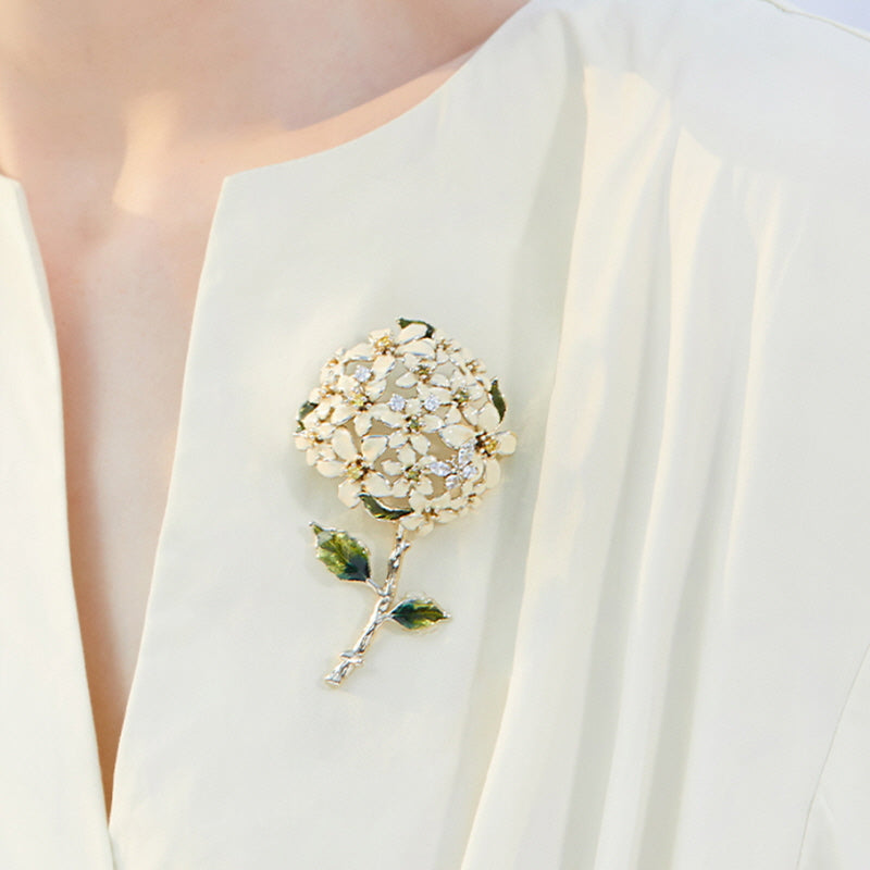 Ethereal Cluster Brooch