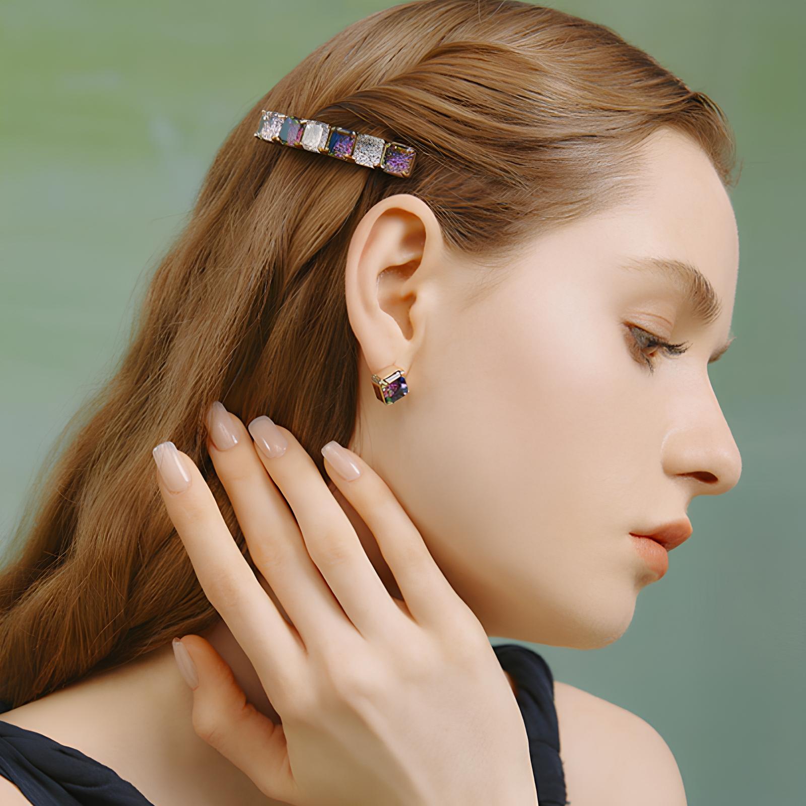 Calm Tide Jewel Barrette