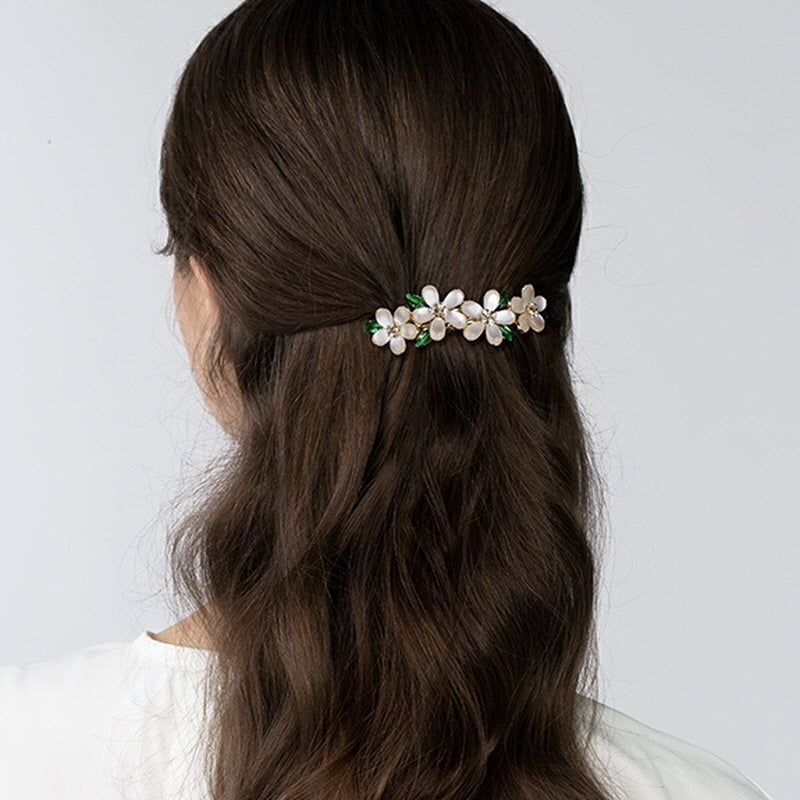 Virgin Lily Flower Hair Pin