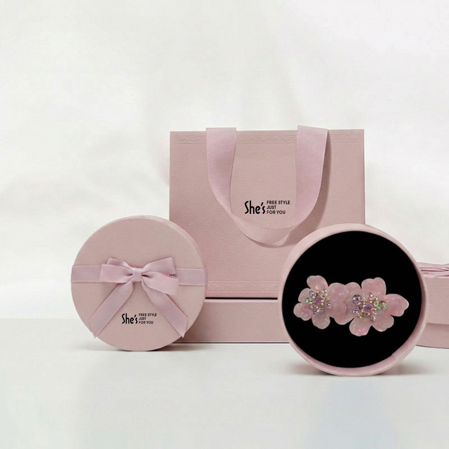 Blossom Glow Rosy Barrette