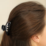 Black Three Square Hair Clip