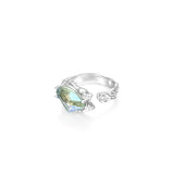 Crystal Oceanline Ring