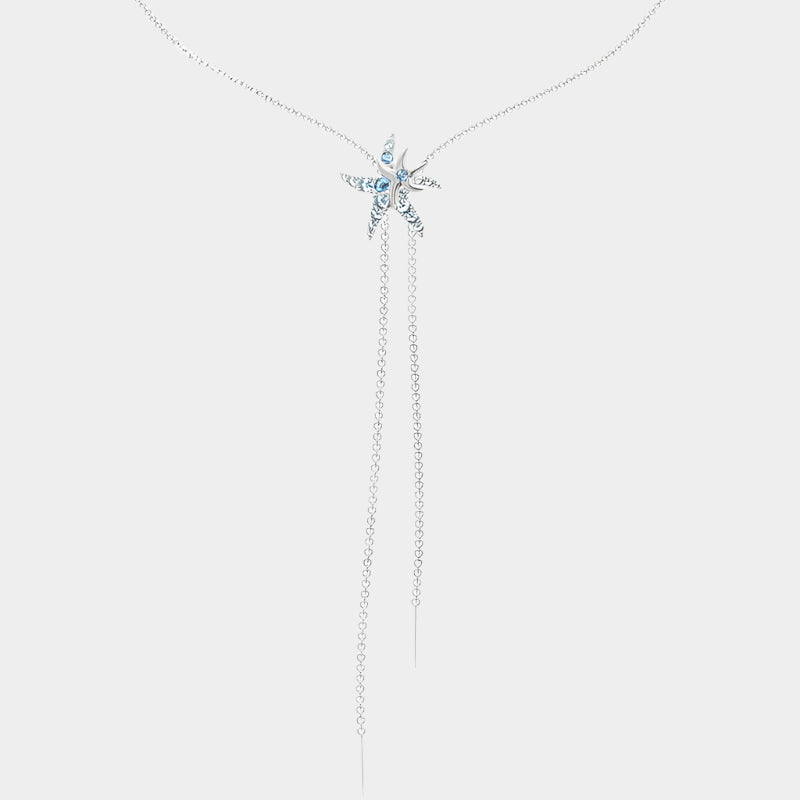 Blue Star Tide Necklace