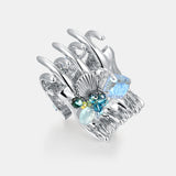 Blue Marine Luster Clip