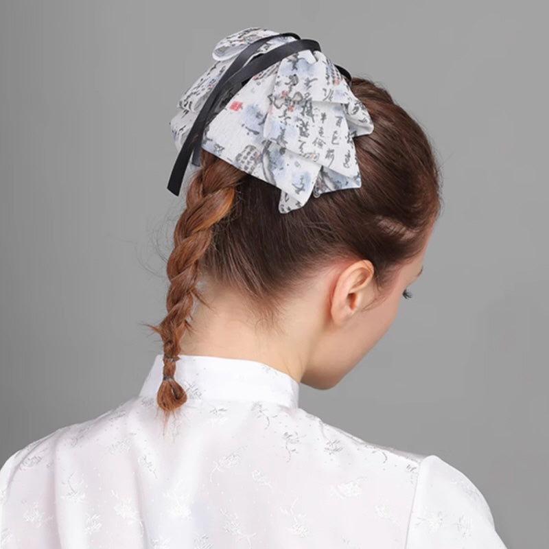 Butterfly Silk Ribbon Hair Clip