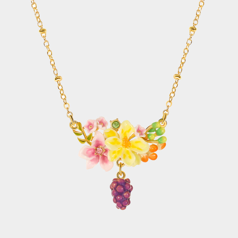 Grape Blossom Necklace