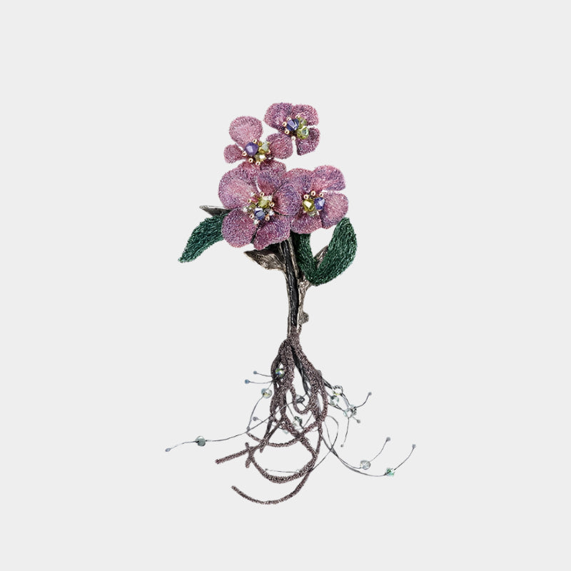Blooming Meadow Fern Brooch