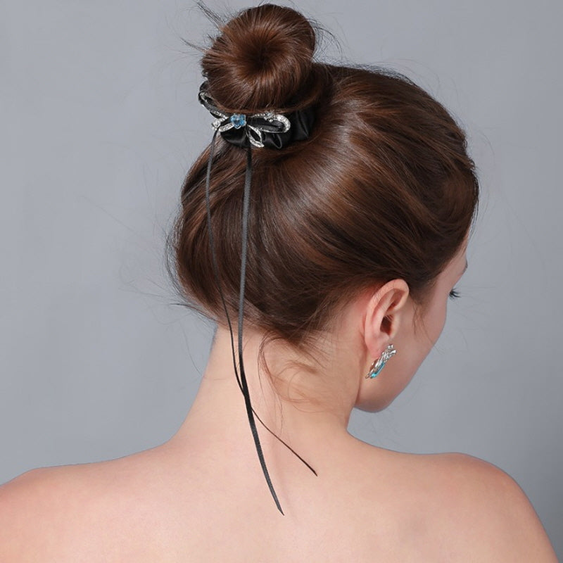 Bluecore Ribbon Butterfly Hair Scrunchie