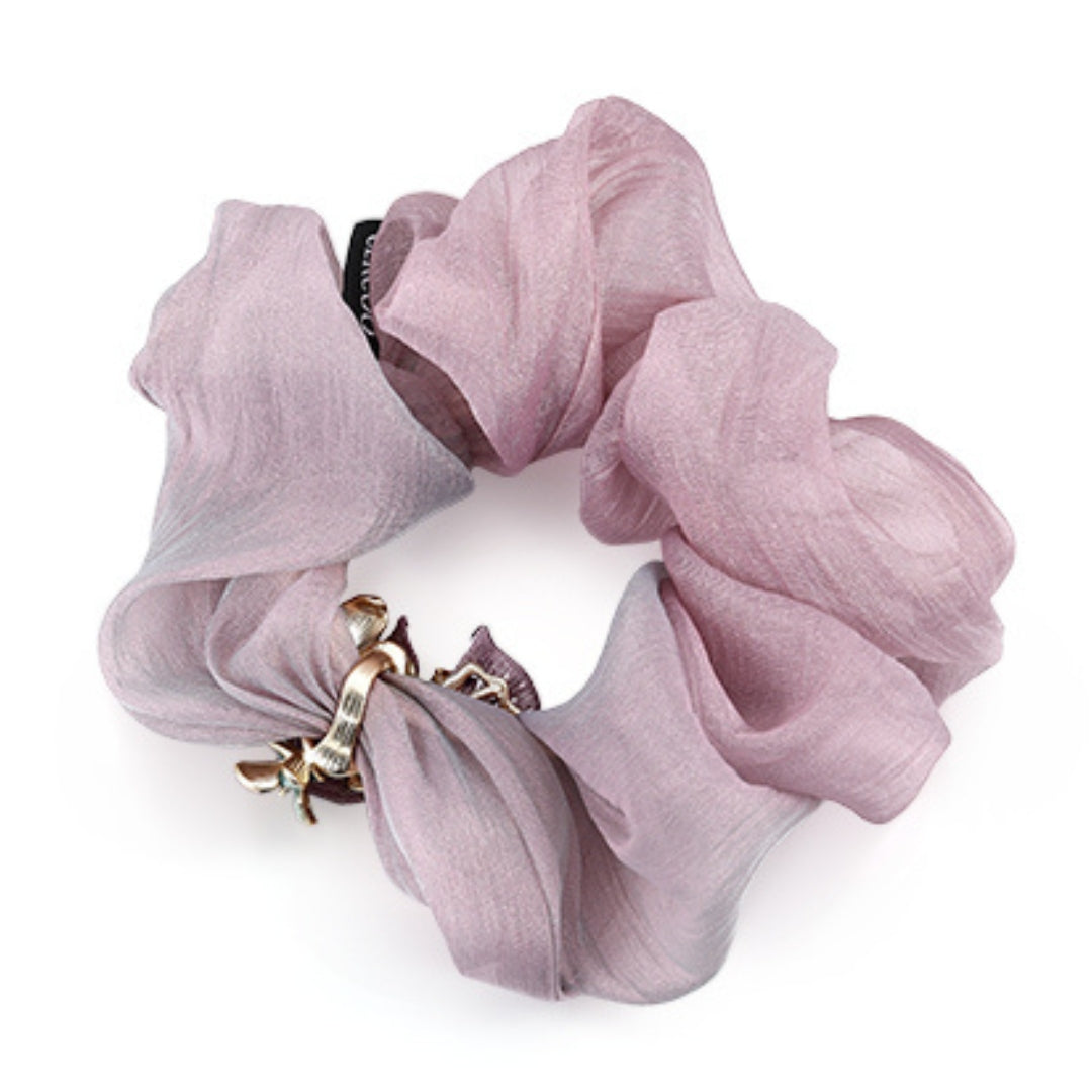 Amethyst Grace Butterfly Scrunchie