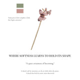 Ballet Rose Butterfly Fringe Hair Stick