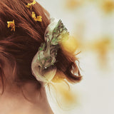 Natures Whisper Leaf Scrunchie