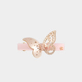 Pink Butterfly Hair Pin