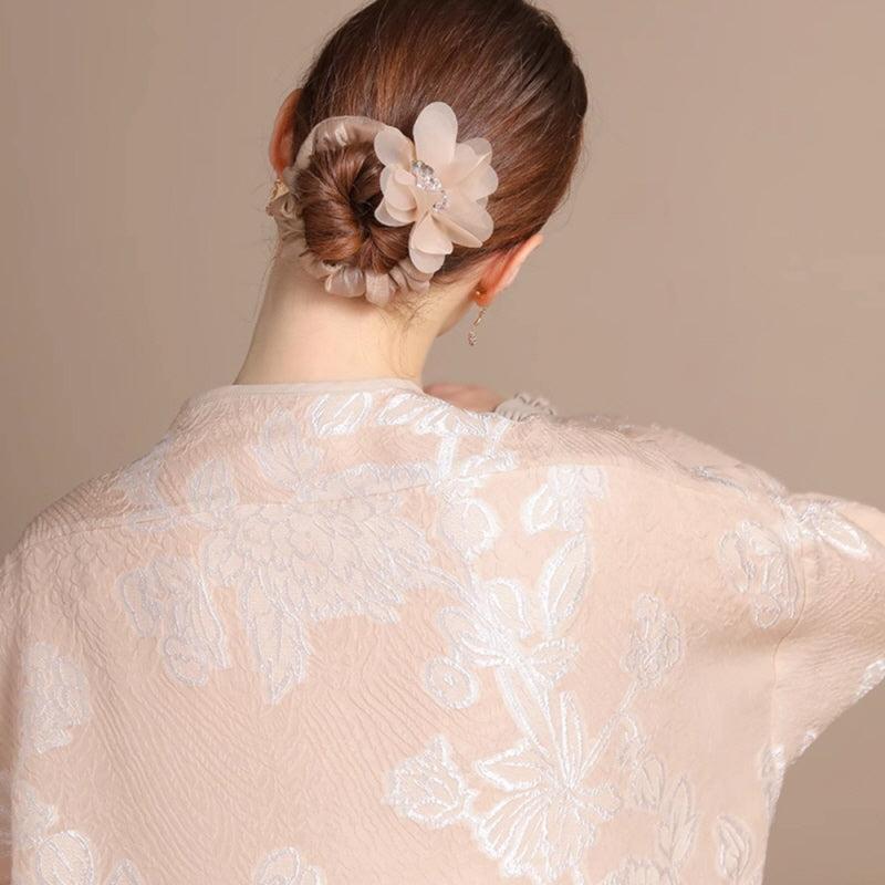 Aurelia Bloom Hair Scrunchie