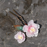 Moonlit Peony U-Shaped Hair Stick
