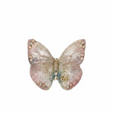Pink Serenity Veil Butterfly Clip