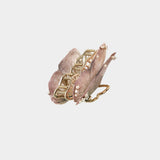 Pink Serenity Butterfly Claw Clip