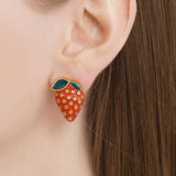 Sweet Strawberry Earrings