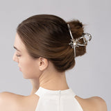 Winter Flower Hair Clip