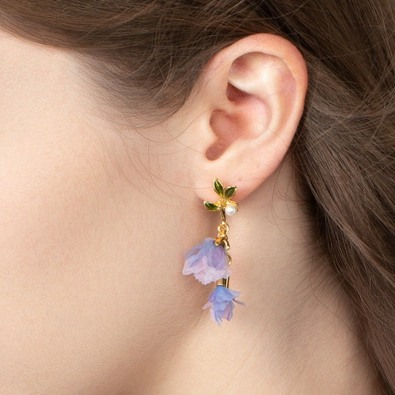 Violet Bloom Earrings