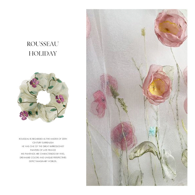 Blooming Meadow Scrunchie