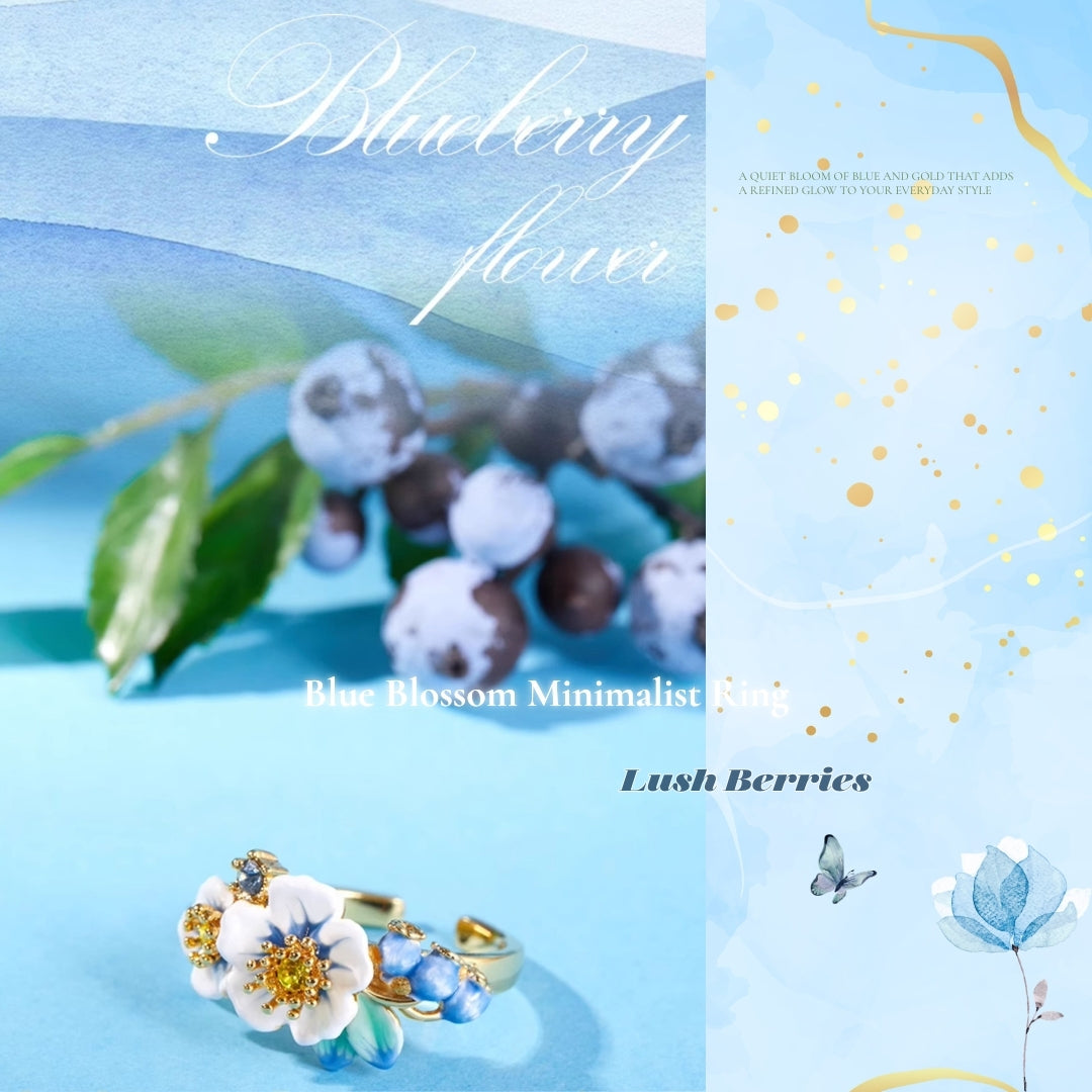 Blueberry Blossom Ring
