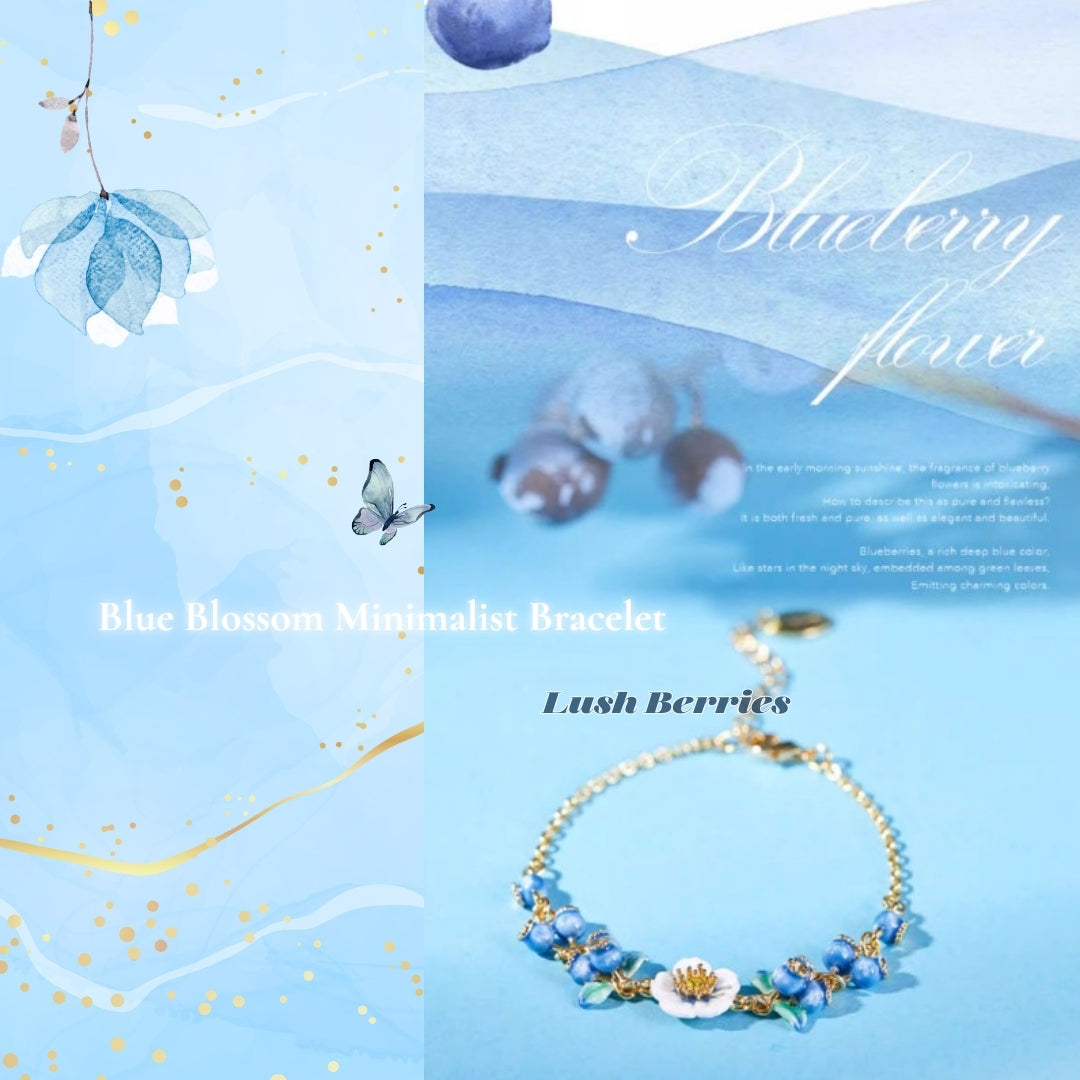 Blueberry Bloom Bracelet